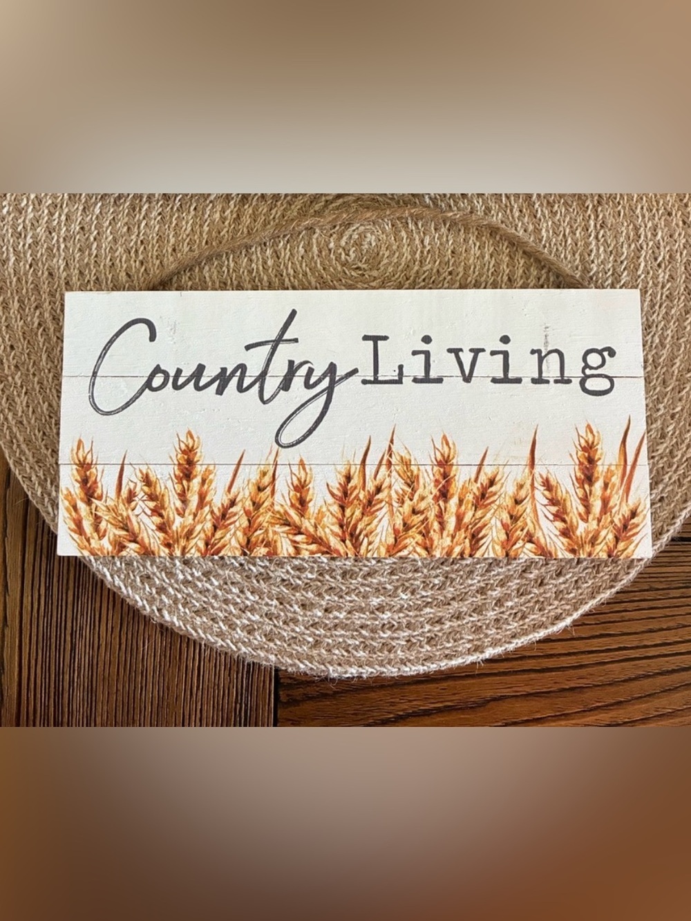 Farmhouse/Country Wood Plank Sign
